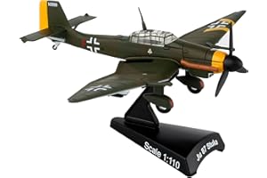 Daron Postage Stamp PS5339-4 Junkers JU 87 - Modellino pressofuso in scala 1:110 con supporto
