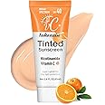 NALACAL Tinted Sunscreen for Face with SPF 40 - UV Protection - Moisturizer & Lightweight Facial Sunscreen with Vitamin C and Vitamin E, for All Skin Type (40ml)