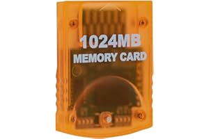 Mcbazel Tarjeta de Memoria de Almacenamiento para Juegos de 1024 MB para Consola Wii/Gamecube GC