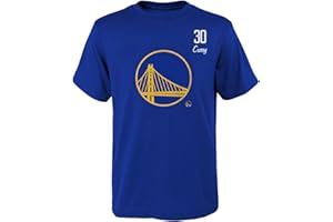 OUTERSTUFF Camiseta de la NBA Golden State Warriors Stephen Curry Distressed Player