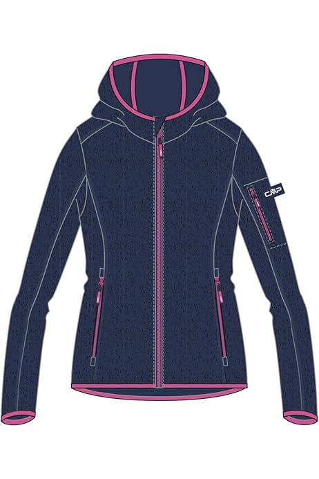 Giacca Bambini CMP Softshell Con Cappuccio, Impermeabile E Traspirante, Antracite - Foto 3