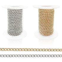TOAOB 1000 stuks Springringen 4 tot 10 mm Staal Kleur Open Springringen Roestvrij Staal Sieradenconnector Ketting Links voor Kettingarmband doe-het-zelf Sieraden Maken
