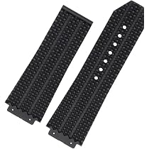 FKM Fluorsilikon-Uhrenarmband Für Hublot Big Bang – Wasserdicht, 25x17 Mm Oder 26x19 Mm, Inkl. Werkzeug