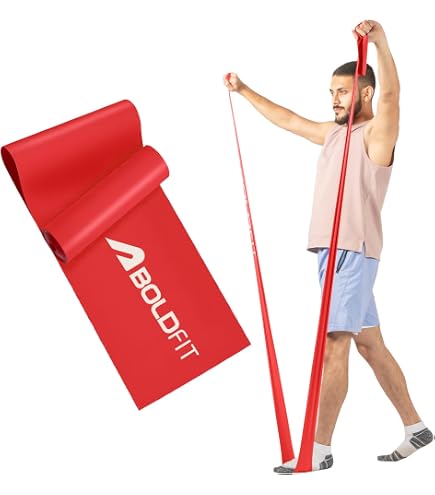 Clover Latex Resistance Bands – 4 Levels, 6” Wide, For Dance, Stretching & Physical Therapy