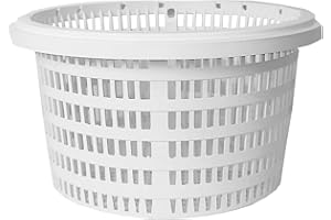 Hudhowks Skimmer-Korb Pool-Filterkorb Ersatz runder Siebkorb Ersatzkorb Kunststoff-Filterkorb für Schwimmbecken Reinigung Mehrzweck-Filterkorb