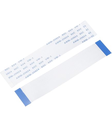 Câble Plat Flexible FFC 15 Broches - Lot De 10, Longueur 90 Mm, Pas 1,0 Mm, Pour écran LCD, Imprimante