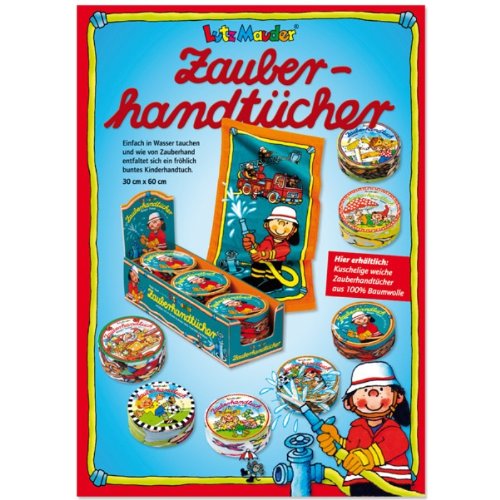 Feuerwehr Zauberhandtuch Magic Towel 60×30 cm 1 Stück - 4