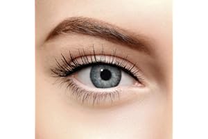 chromaview Lentilles de Couleur Gris Tri Tons (Journalières) - Sans Correction