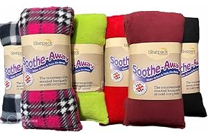 Chillfactor Microwave Heat Pack Wheat and Lavender Filled Pad Soft Fleece, Random Colour, Large chillfactor TM