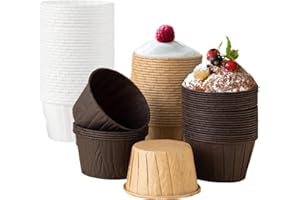 SOSINYA 150Caissettes Cupcake Caissettes en Papier pour Muffin Cupcake, Caissettes de Pâtisserie,Caissettes Papier Muffins Moule,Caissettes de Décoration pour Cupcakes(cupcakeC)