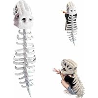Costume De Dinosaure Peluche Spinosaure - Squelette Réaliste 3D - Pour Halloween, Cosplay Et Fêtes (taille Unique)