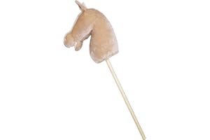 Panduro hobby horse fur real horse toys stick jumps for girls toy craft horse on a stick realistic without sound wooden plug without wheels