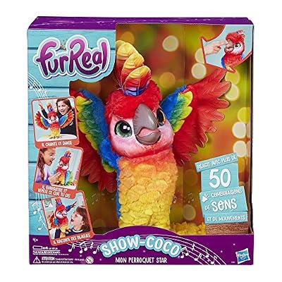 Fur Real Friends peluche interactive show-coco, mon perroquet star