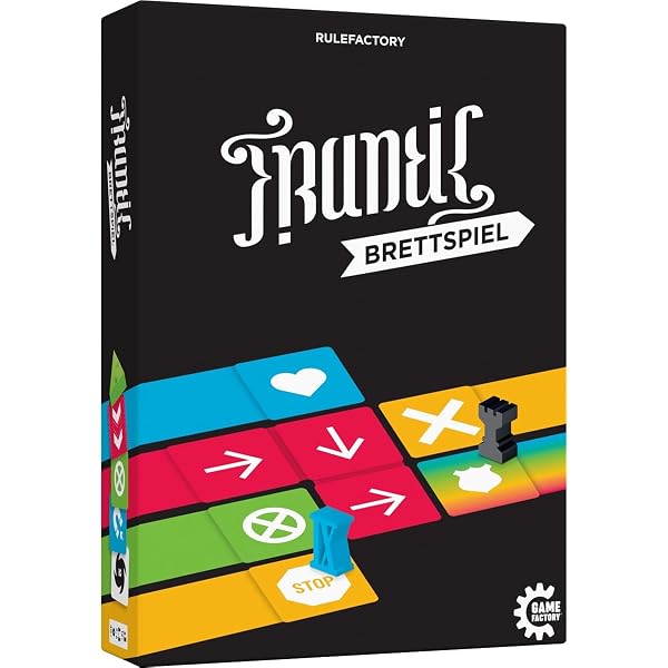 Frantic Card Game - For 2-8 Players, Fast-Paced, Approx. 30 Min Play Time, German Edition (Game Factory)