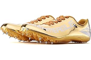 BLBK Spikes Leichtathletik 8 Nägel Unisex-Leichtathletikschuhe, Jugendsportschuhe mit Spikes und Sprint Herren Damen und Kinder