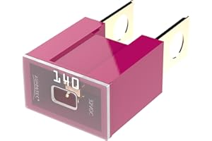 AUPROTEC Fusible bloc mâle PAL B, OTO BT Japon 30-140 A, choix: 140A ampères, rouge foncé, 1 pièce