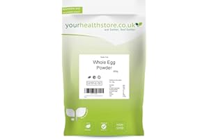 yourhealthstore Premium Whole Egg Powder 300g, Free Range, Perfect for Scrambled Eggs, No Additives, Not Irradiated, Vegetarian, Non GMO Gluten Free, 100% Pure.