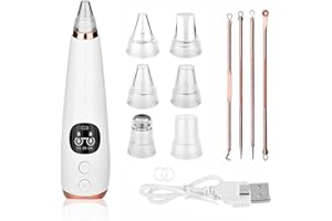 ATOMUS Kit d'outils pour enlever les points noirs et les points noirs du visage - Outil électrique pour nettoyer les points noirs (1pc machine)