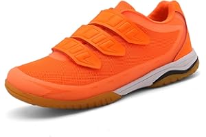 SDEQA Mens Tennis Badminton Squash Shoes Lightweight Breathable Indoor Sports Trainers for Adult Volleyball Pickleball