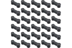 TXS GETRICH 30 Stück Holzschienen Adapter Verbinder, Holzeisenbahn Zubehö Dauerhaft Holzeisenbahn Erweiterung, Gleisanschlussadapter aus Holz, Wiederverwendbare Holzeisenbahn für Spielzeugeisenbahnen