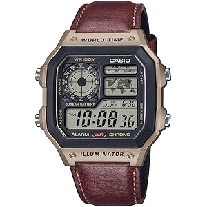 Casio Youth AE-1200WHL-5AVDF Digital Black Dial Unisex (D383)