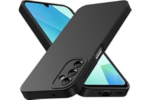 Tenphone Coque pour Samsung Galaxy A16 5G/4G, Étui de Protection Antichoc en TPU Souple avec Protection Caméra - Noir