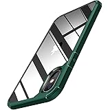TENDLIN Cover iPhone X/Cove iPhone Xs Trasparente Rigida PC Retro, Custodia Protezione Paraurti in TPU Morbido Antiurto Compa