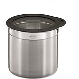 RÖSLE Barattolo con coperchio salva freschezza, per conservare gli alimenti, igienico e insapore, acciaio inox 18/10, lavabil