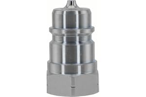 Fauhapyway ISO7241-A NPT1/2 hydraulisk snabbkopplingskoppling kolstål hona hane gängkontakt för jordbruksmaskiner 350 bar (hane)