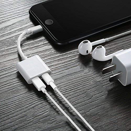 Lightning Jack Adaptateur pour iPhone 7 7 Plus iPhone 8 8Plus X 2 en 1 Lightning Charge Cable Headphone Adaptateur Jack Adaptateur Port de charge Lightning Aux couteurs Jack Adaptateur Connexion C ble Convertisseur Soutien Musique Chargeur Appel t l phonique Compatible avec iOS10 3 11 Lightning Jack Adaptateur pour iPhone 7 7 Plus iPhone 8 8Plus X 2 en 1 Lightning Charge Cable Headphone Adaptateur Jack Adaptateur Port de charge Lightning Aux couteurs Jack Adaptateur Connexion C ble Convertisseur Soutien Musique Chargeur Appel t l phonique Compatible avec iOS10 3 11