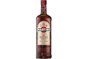 MARTINI Rosso Red Vermouth Aperitivo, 15% ABV, 75cl / 750ml, Sweet Vermouth Infused with Regional Herbs