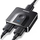 UGREEN Switch HDMI 2.0 4K 60Hz 2 Inputs 1 Output Commutator Bidirectional | 2K 1080P 120Hz HDR CEC Dolby Atmos Compatible wit