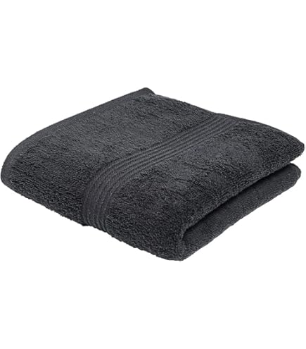 Serviette De Toilette 50x100 Cm Coton 550g/m2 Pure Points Violet Prune