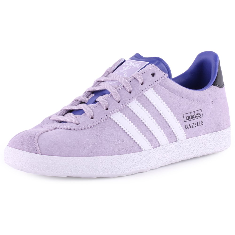adidas gazelle violet blanc