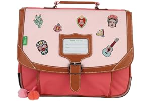 Cartable 35 cm Tann's Les Fantaisies Adriana Rose/Corail