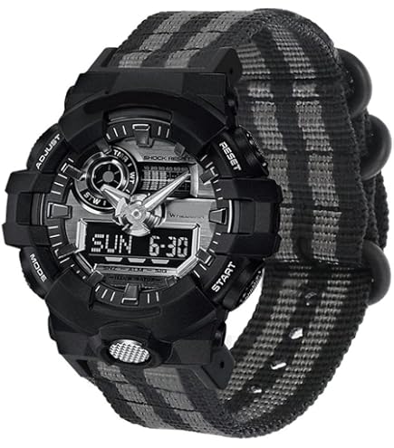 Cinturino in nylon per Casio G-Shock GA-110/100/120/150/200/400/700 GD