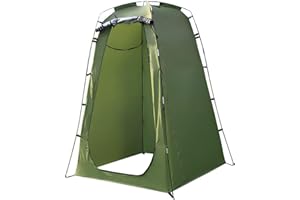 CSAFYRT Pop-up Cambiando tenda, 190T 47x47x75 Tenda che cambia con finestra e porta con cerniera, doccia con 4 corda antivento e 4 pioli, privacy portatile a prova di acqua e sole per esterno, stile 2