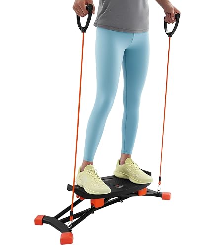 Machine à Ski Pliable Pour Maison - Appareil Entraînement Ski Cardio Yoga Pilates, Renforceur Corporel