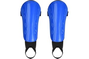COLEXY Protège-Tibias de Football, Respirants Protège-Tibias équipement de Football avec Protection des Manches de Cheville pour Enfants Garçon Fille Football DéButant AthléTisme