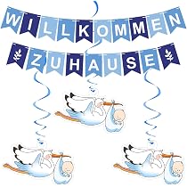 Amscan Latexballons "It's A Boy", 6 Stück Blau, Ca. 28 Cm – Perfekt Für Babyparty, Taufe & Deko – Mit Helium Oder Luft Befüllbar