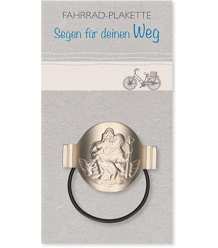 Badge Moto Plaque Christophe 2,9cm - Patron Des Conducteurs Avec Support Velcro Extensible