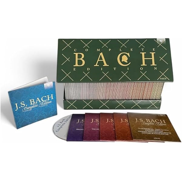 バッハ EDITION 155 CD BOX Bach - Complete Works [155CD Box Set]: Amazon.co.uk: CDs & Vinyl