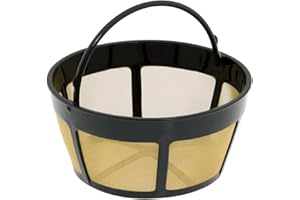 NRP NEUTRAL REPLACEMENT PARTS NRP Filtre à café permanent universel pour cafetières à goutte 8 à 10 tasses Breville BDC, Mr.coffee, Cuisinart GTF-B, Hamilton Beach, Crux et bien plus encore