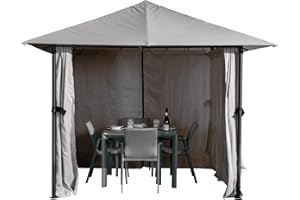 WINAWOOD Maison and Garden TANDIL NO TOOL GAZEBO - LIGHT GREY