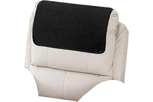 Miecoae Kopfschutz für Sofa arm Cover, kopfstützenschutz Sessel für ledersessel, kopfstützenbezüge Sofa, armlehnenschoner Leder Outdoor für gartenstühle(1878,No Pocket 1 Piece)