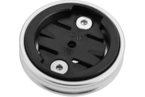 gohantee Bike Stem Top Cap Mount Compatible with Garmin Edge, Bicycle Stem Top Cap Headset Mount,Cap Computer Mount