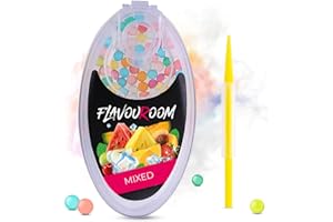Flavouroom Aroma Click - 100 Premium Kugeln Set I Intensiver Flavour mit praktischer Box I Einfaches Einsetzen für DIY Mixed Genuss