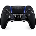 Playstation Sony, Manette DualSense Edge Officielle pour PS5, Sans Fil, Commandes Ultra-Personnalisables + Profils Interchangeables + Confort Amélioré, Boîte de Transport Incluse, Couleur : Noire