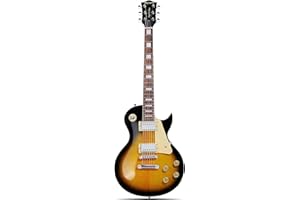 Leo Jaymz SC Series Electric Guitar – Mahogany Body, Laurel Fingerboard, Dual Humbuckers, Tune-O-Matic Bridge, C Neck, 18:1 Tuners(SunBurst)