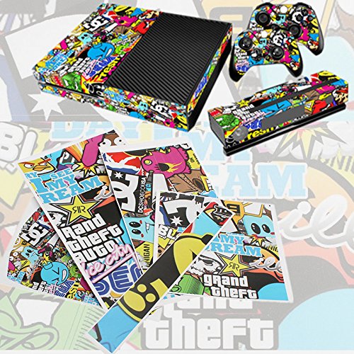 Preisvergleich Produktbild MYAMIA Bombe Aufkleber Skin Aufkleber Schutzfolie Für Microsoft Xbox One Konsolen-Controller